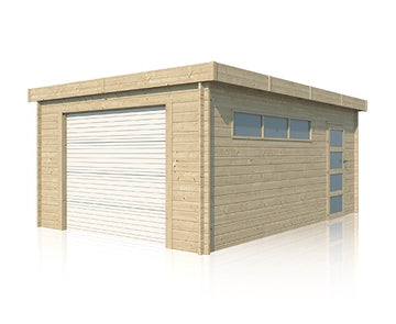 Garage modern 44mm 385x565+12 ac-staal