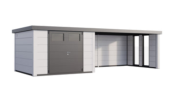 Classico lounge xl met ramen / 3030 / wit / wh / rechts762 x 298 x 219