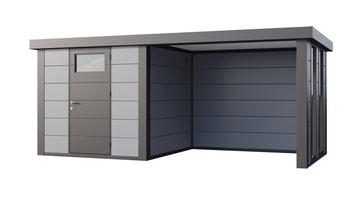 Classico lounge small met ramen / 2424 / lichtgrijs / rechts522 x 238 x 219