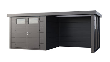 Classico lounge small met ramen / 2724 / antraciet / rechts552 x 238 x 219