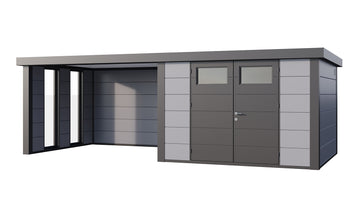 Classico lounge large met ramen / 3030 / lichtgrijs / links642 x 298 x 219