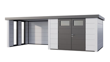 Classico lounge large met ramen / 3030 / wit / wh / links642 x 298 x 219