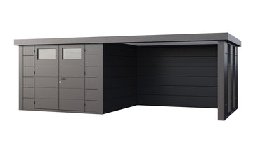 Classico lounge large met ramen / 3030 / antraciet / rechts642 x 298 x 219