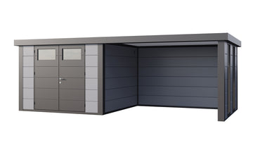 Classico lounge large met ramen / 3030 / lichtgrijs / rechts642 x 298 x 219