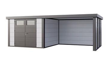 Classico lounge large met ramen / 3030 / wit / rechts642 x 298 x 219
