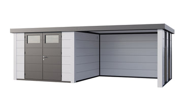 Classico lounge large met ramen / 3030 / wit / wh / rechts642 x 298 x 219