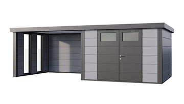 Classico lounge large met ramen / 3330 / lichtgrijs / links672 x 298 x 219