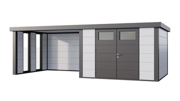 Classico lounge large met ramen / 3330 / wit / links672 x 298 x 219
