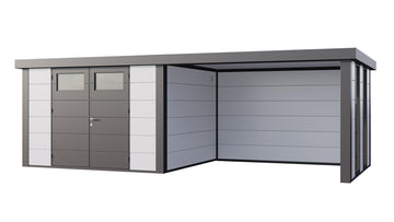Classico lounge large met ramen / 3330 / wit / rechts672 x 298 x 219