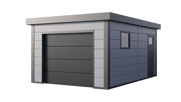 Garage / 3654g / lichtgrijs358 x 538 x 265