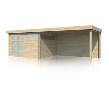 Modern 355x295 + extensie 400 (44mm) ac-staal
